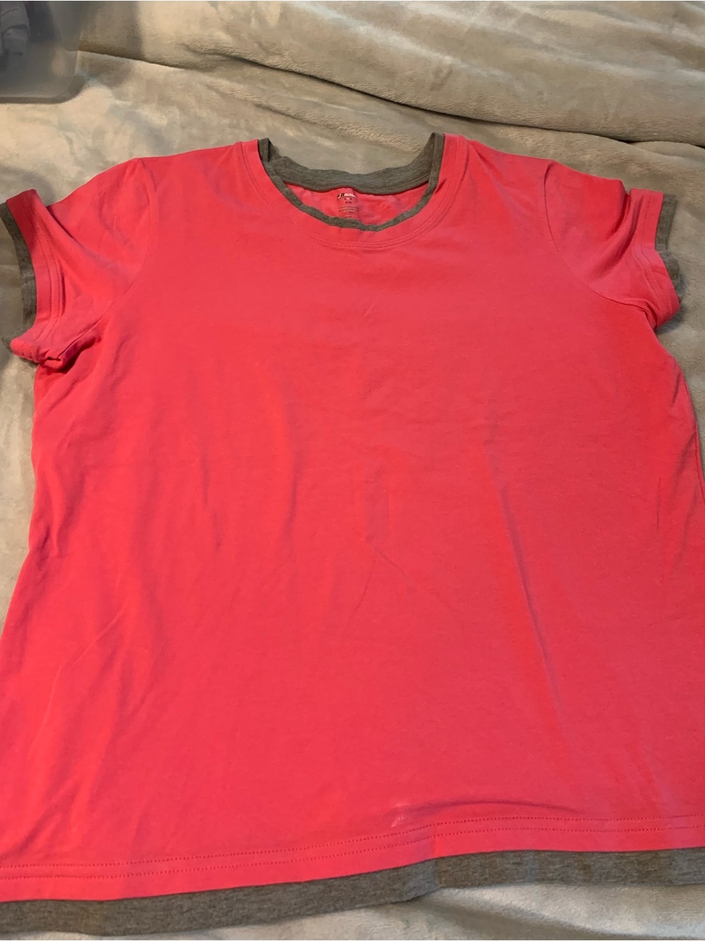 Pink Short Sleeve Layered Tee SJB active xl